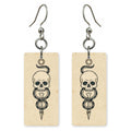 Serpent Skull Earrings | FW283