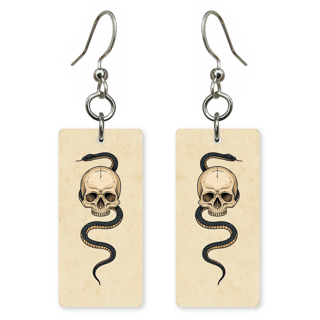 Coiled Serpent Earrings | FW284