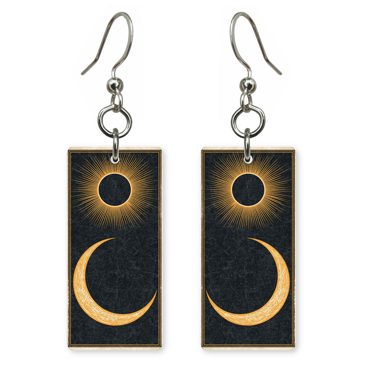 Eclipse Crescent Earrings | FW296