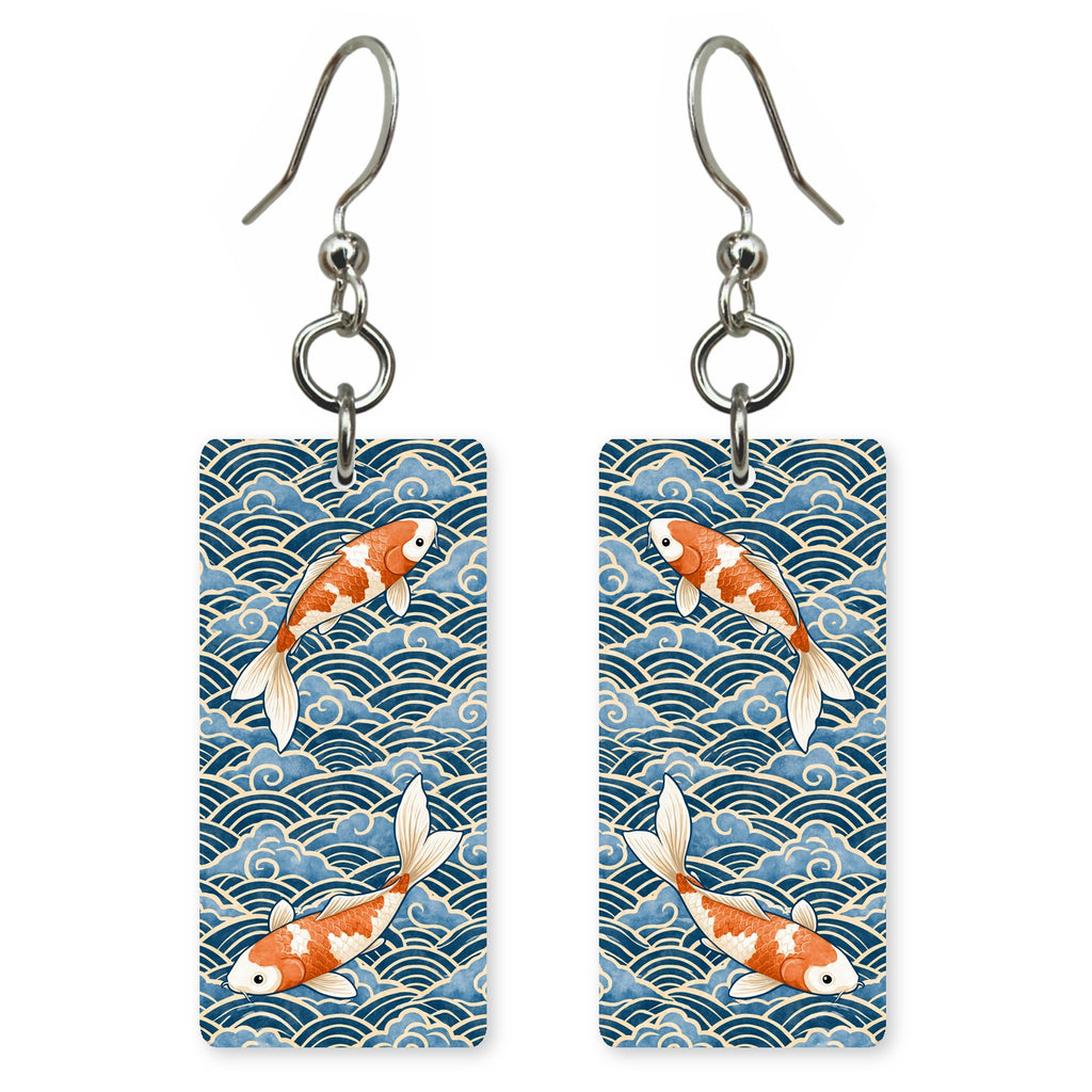 Koi Waves Earrings | FW298