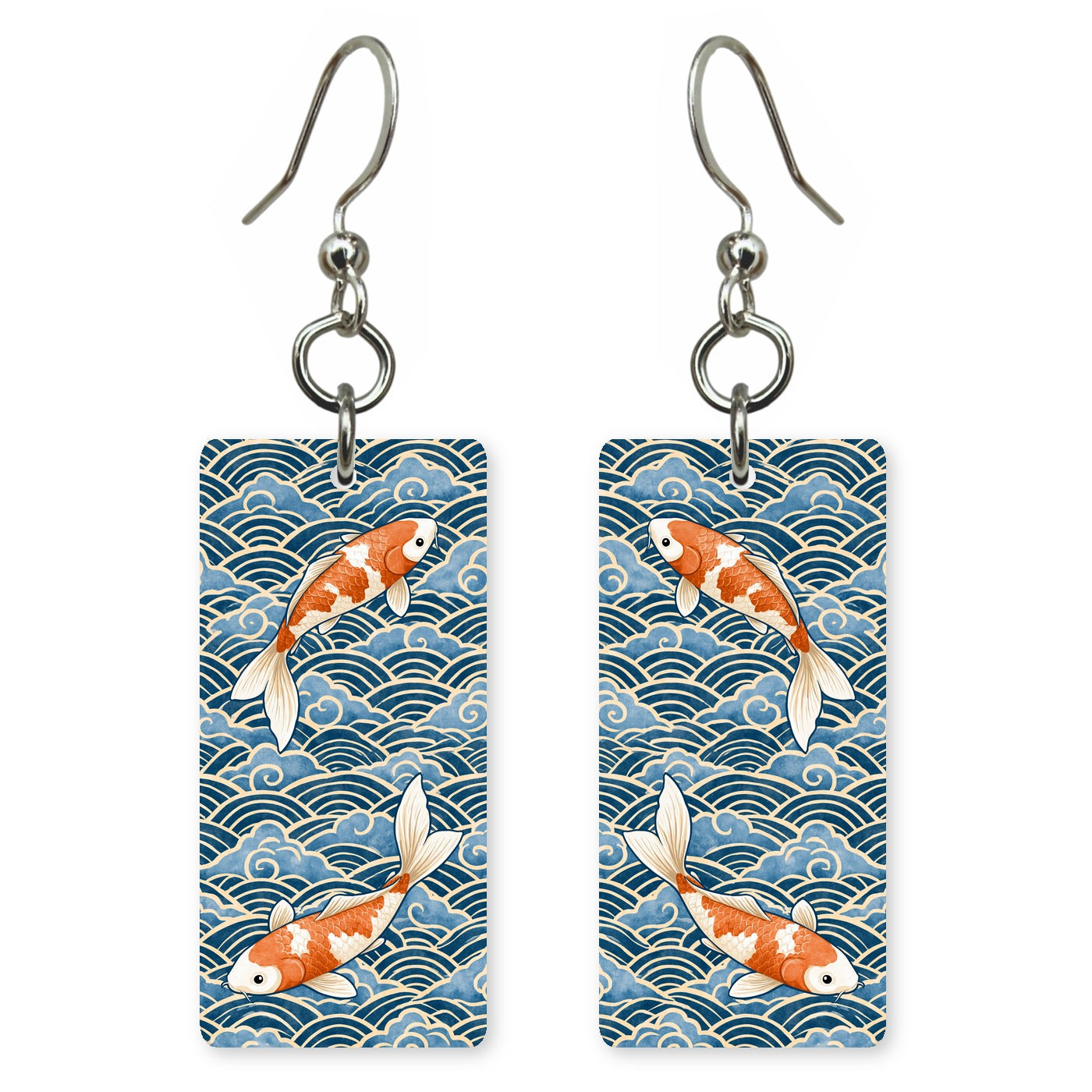 Koi Waves Earrings | FW298