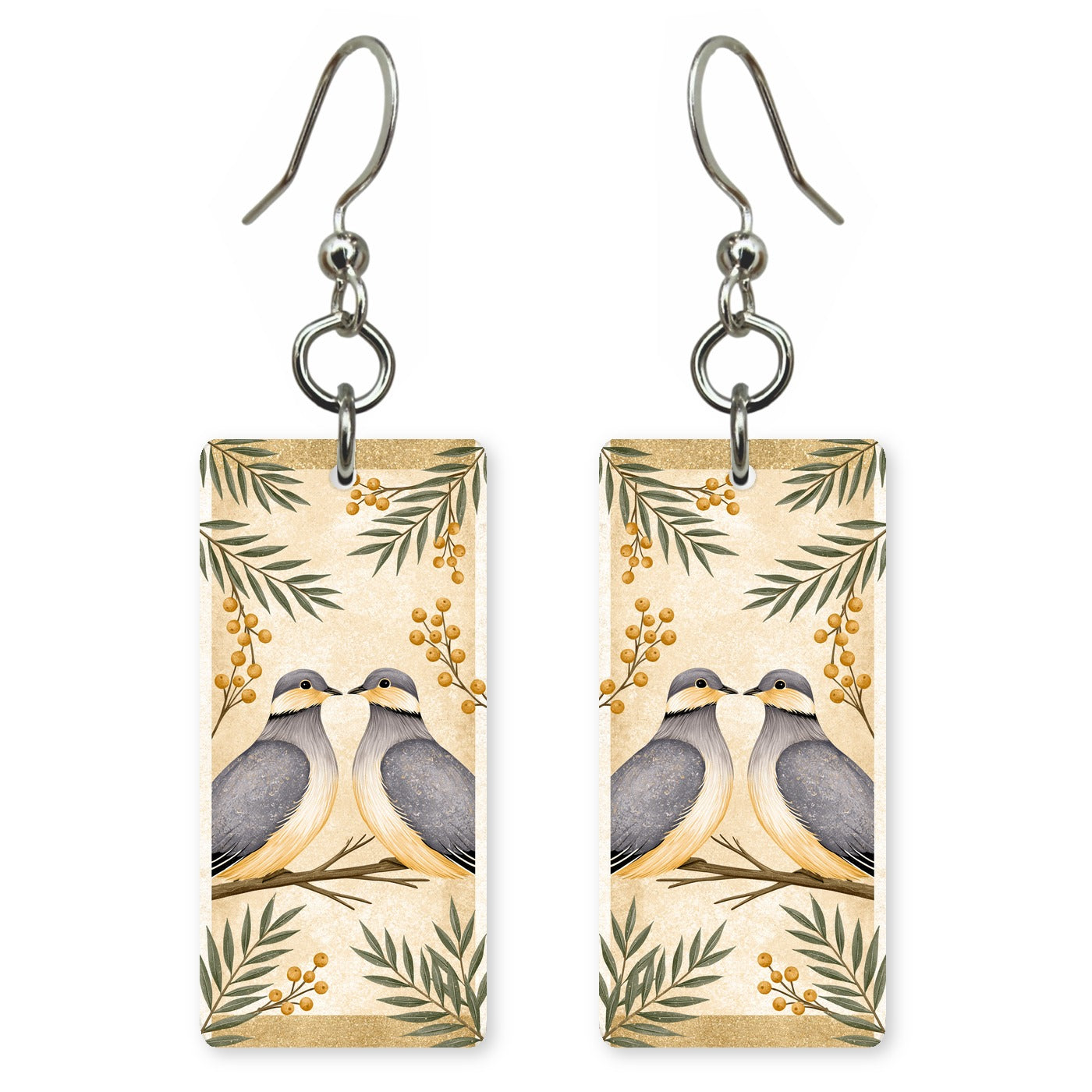 Winter Doves Earrings | FW299