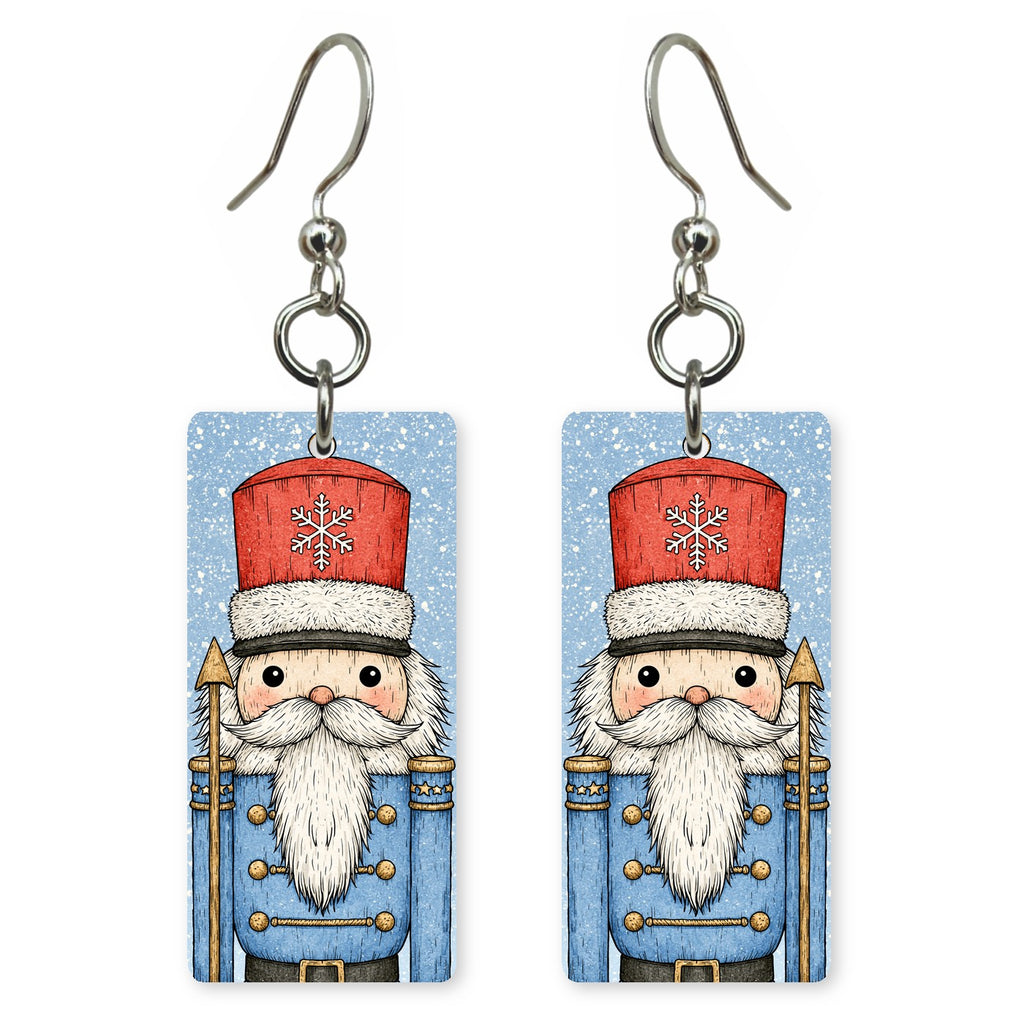 Snowfall Nutcracker Earrings | FW303