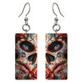 Sugar Skull Rose Earrings | FW304