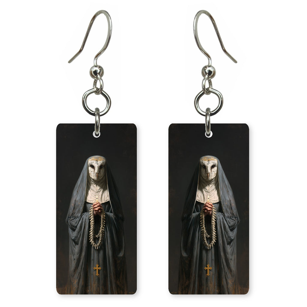 Owl Abbess Earrings | FW308