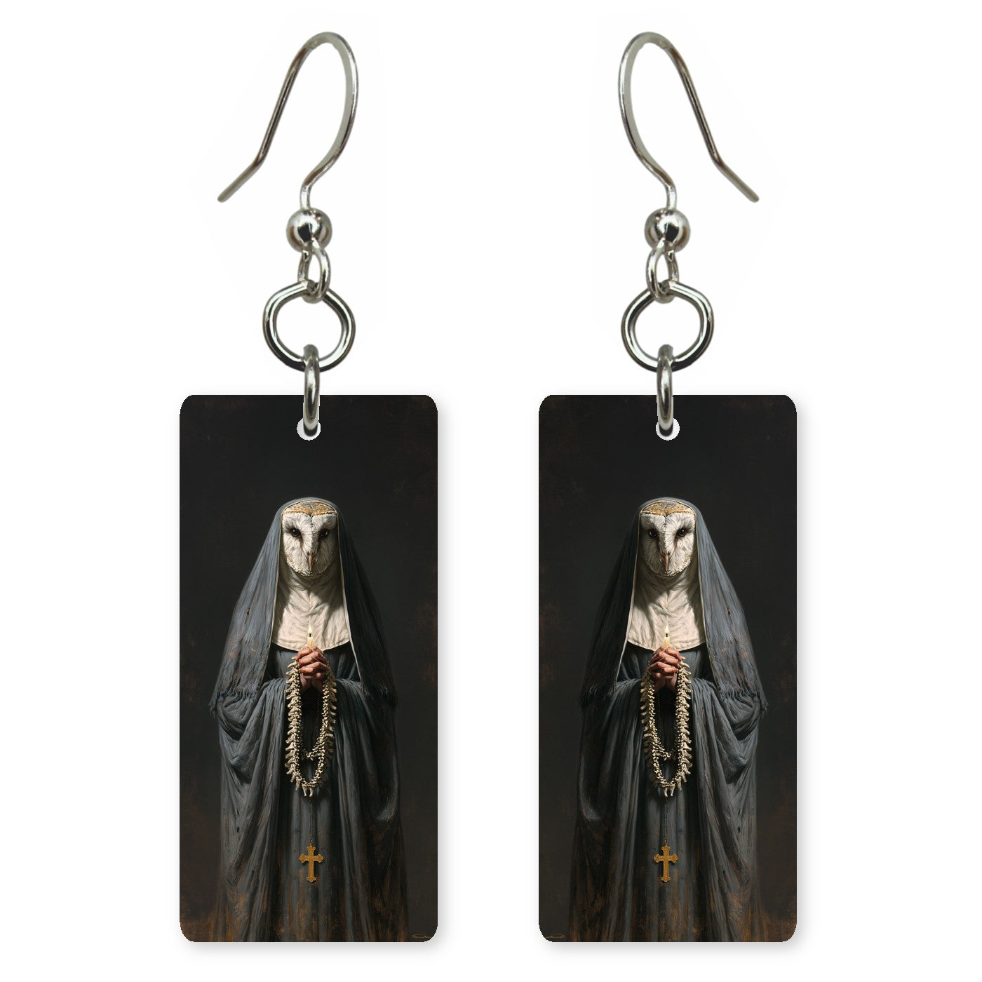 Owl Abbess Earrings | FW308