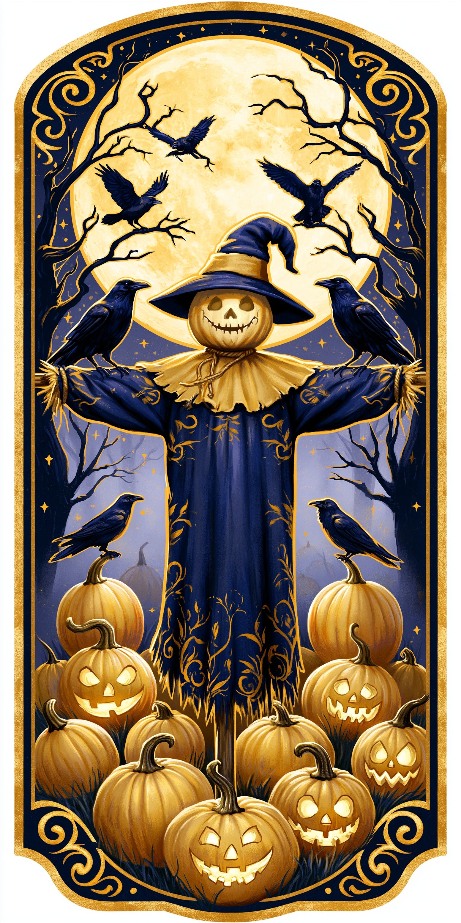 Scarecrow Harvest Earrings | FW309