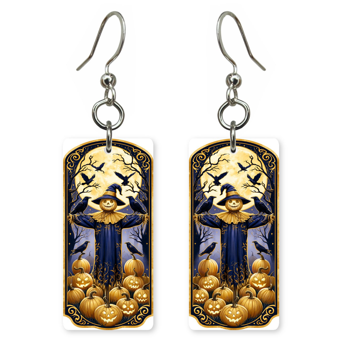 Scarecrow Harvest Earrings | FW309