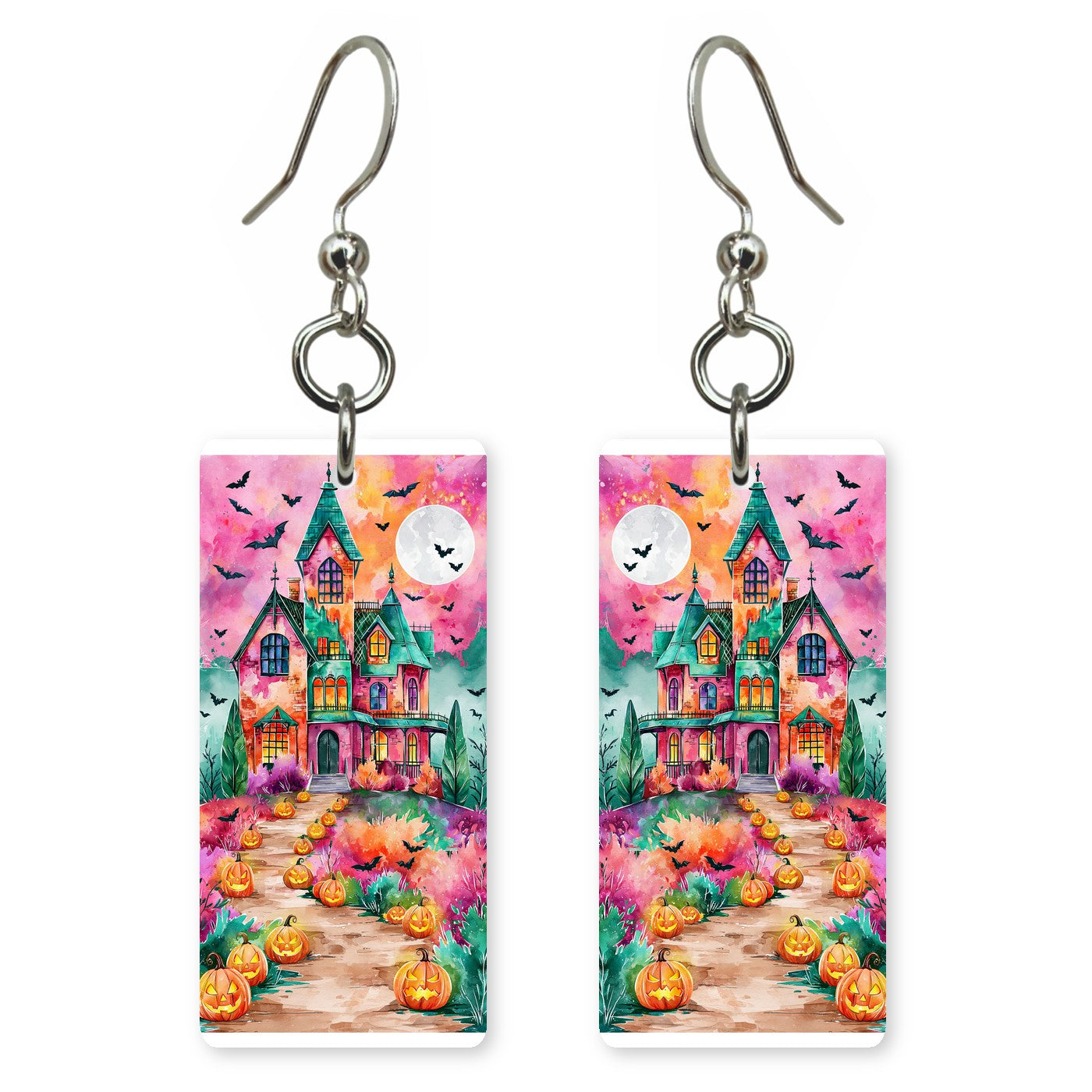 Candy Haunted House Earrings | FW311
