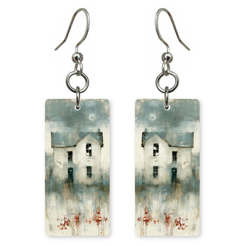 Abandoned House earrings
