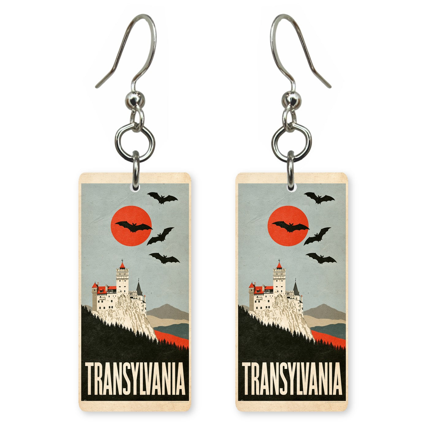 Transylvania Castle Earrings | FW323