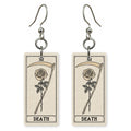 Death Tarot Earrings | FW324