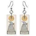 Hermit Tarot Earrings | FW325