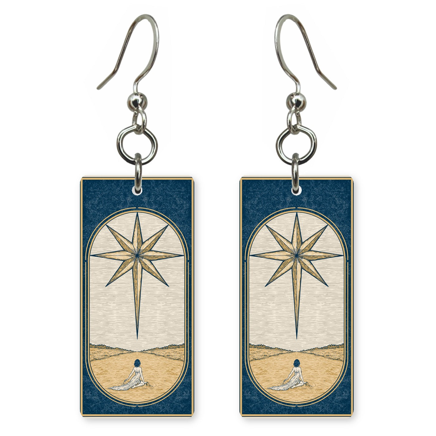 Star Tarot Earrings | FW327