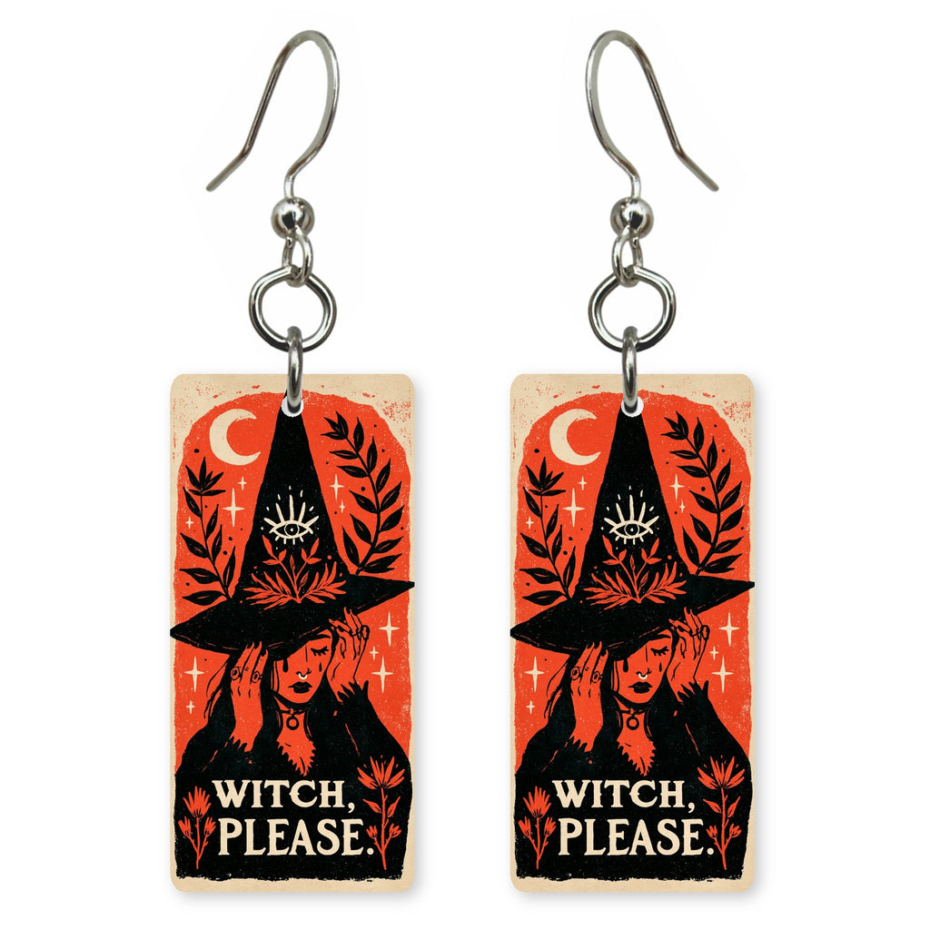 Witch Please Crescent Earrings | FW331