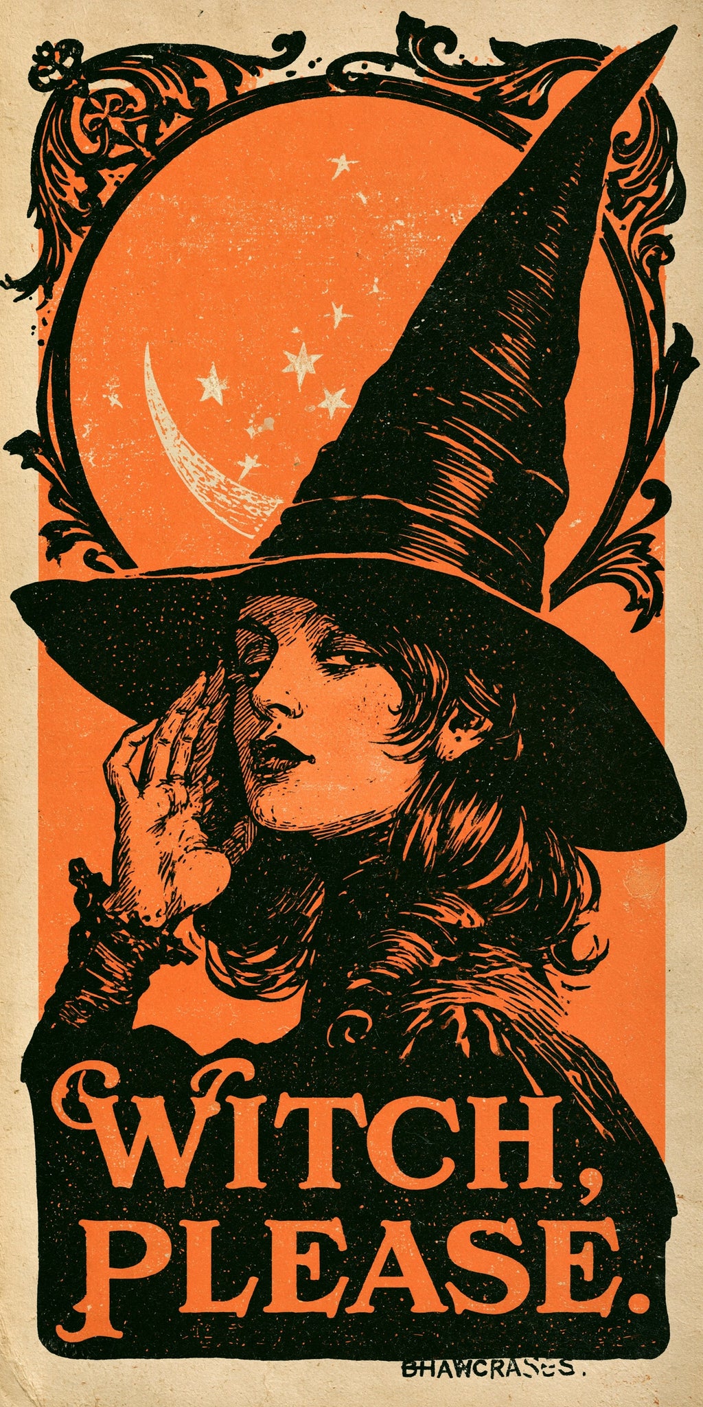 Witch Please Vintage Earrings | FW332