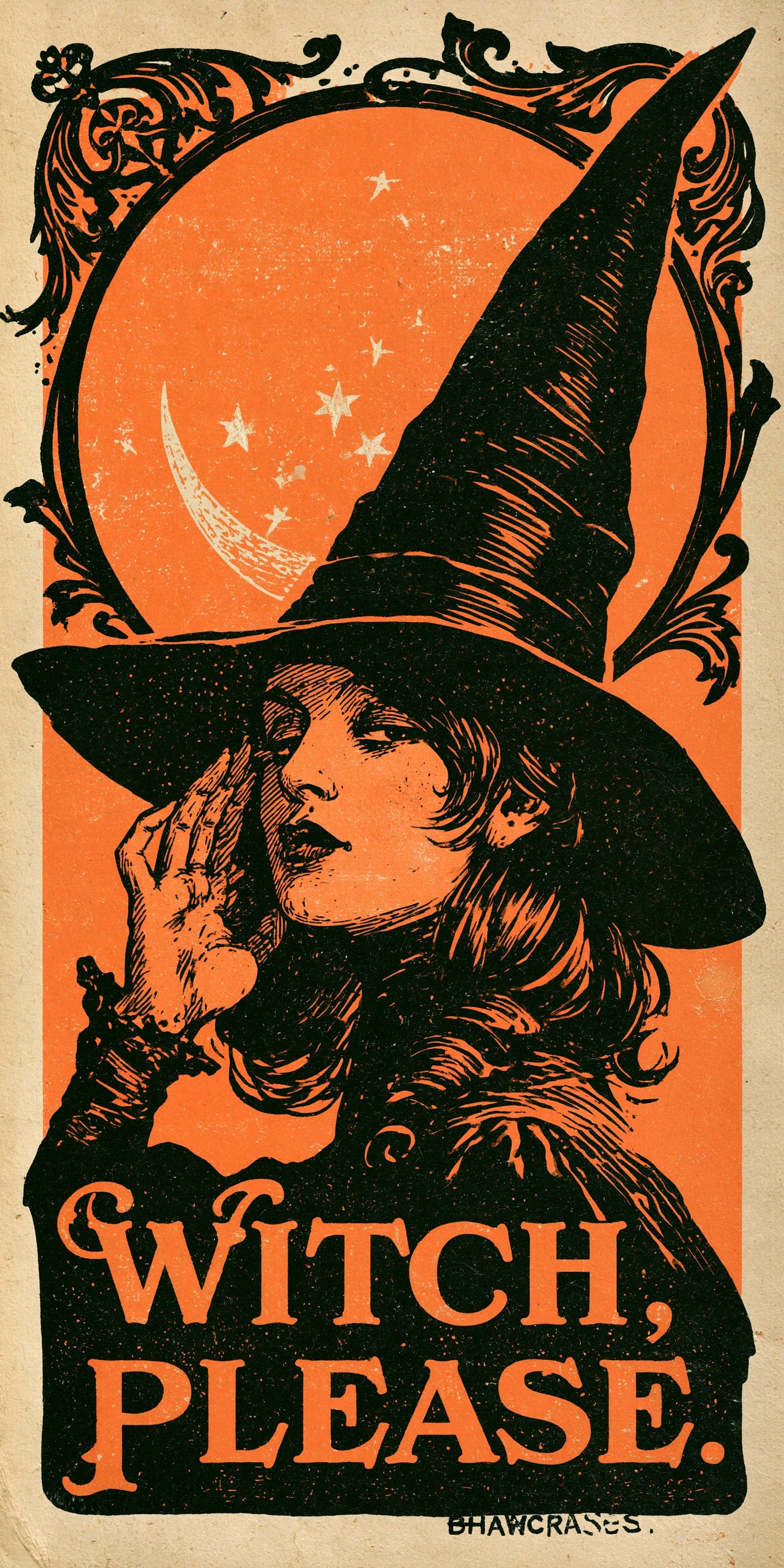 Witch Please Vintage Earrings | FW332