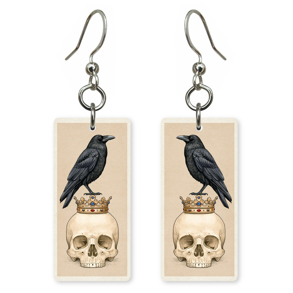 Raven King Earrings | FW345