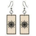 Black Sun Earrings | FW346