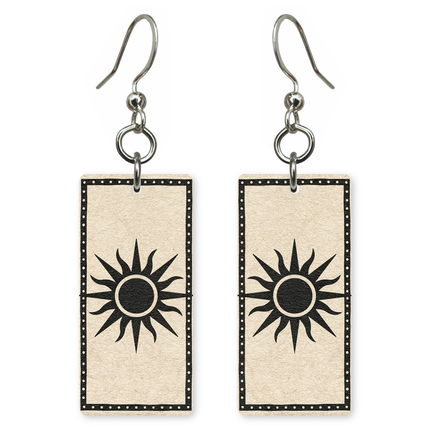 Black Sun Earrings | FW346