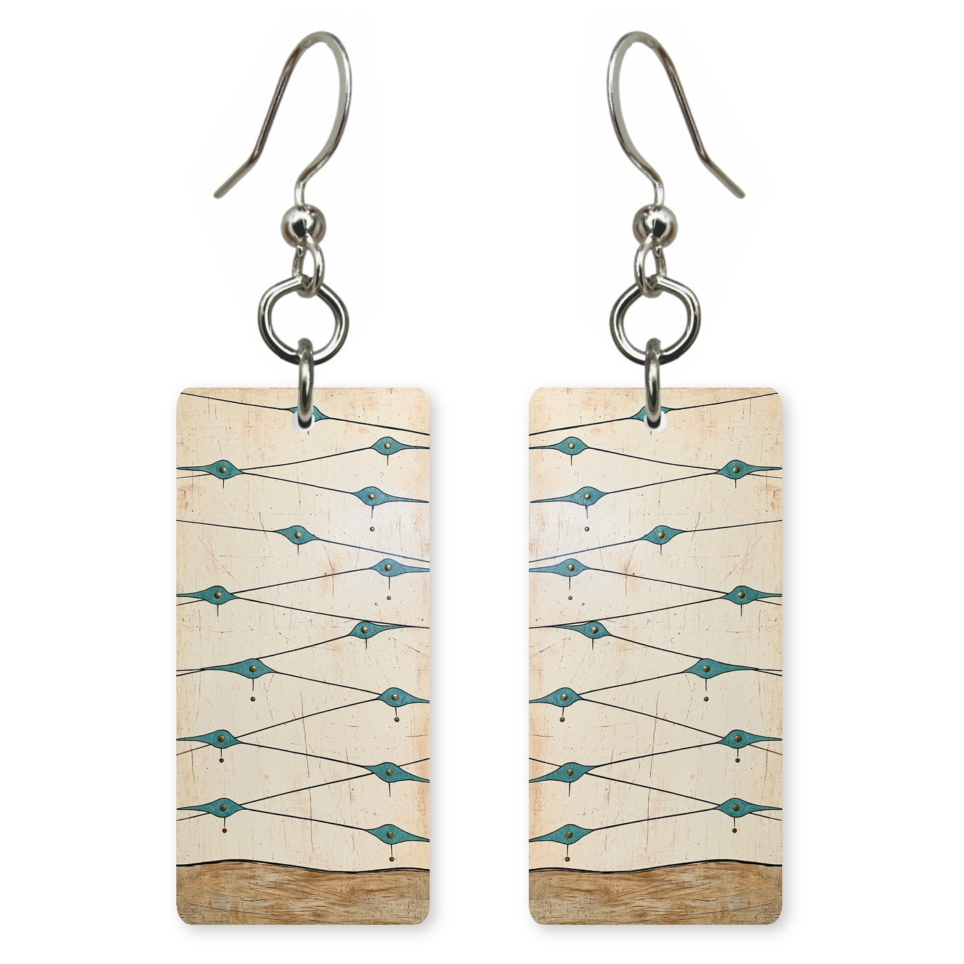 Bluebird Lattice Earrings | FW348
