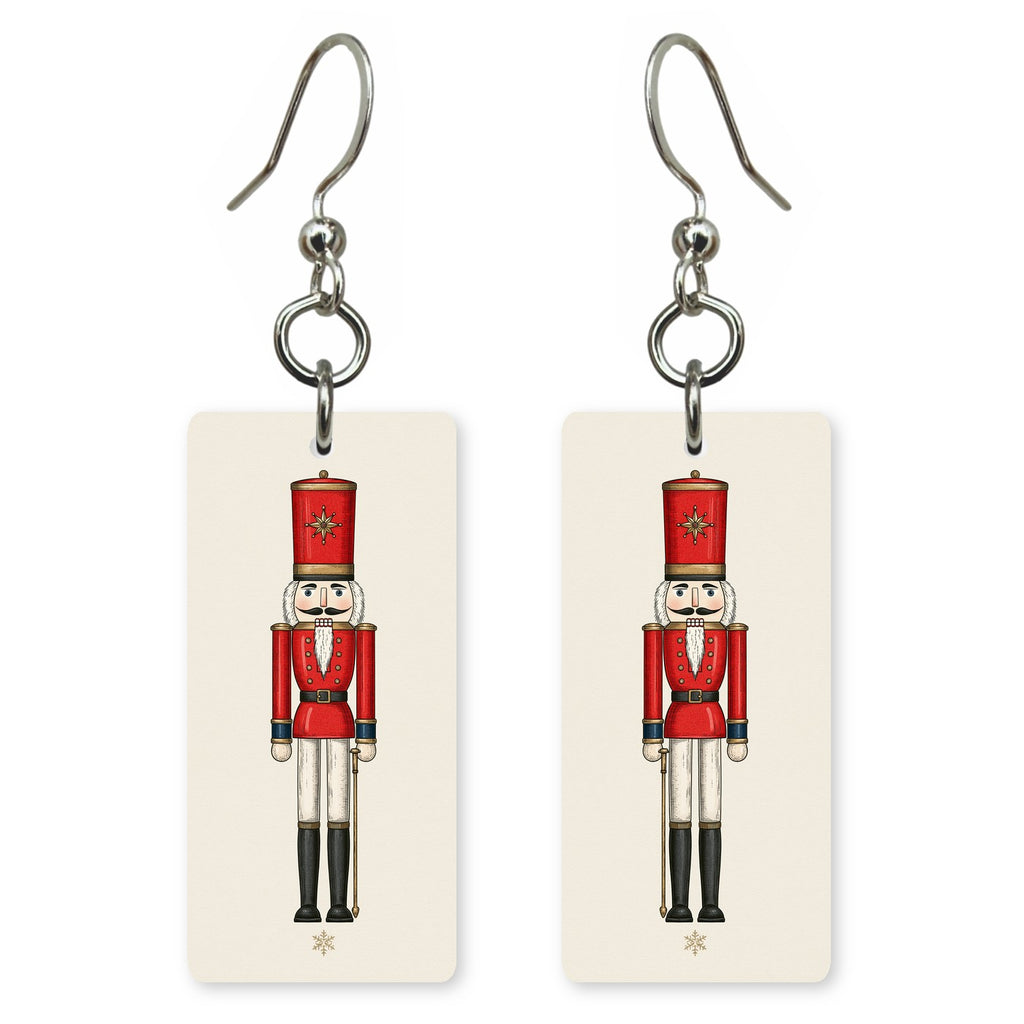 Red Nutcracker Earrings | FW350