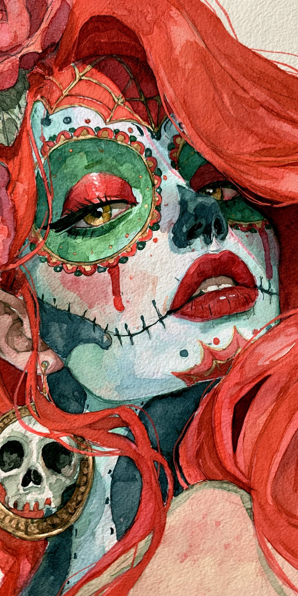 Scarlet Catrina Earrings | FW352