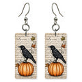Crow Manuscript Earrings | FW353
