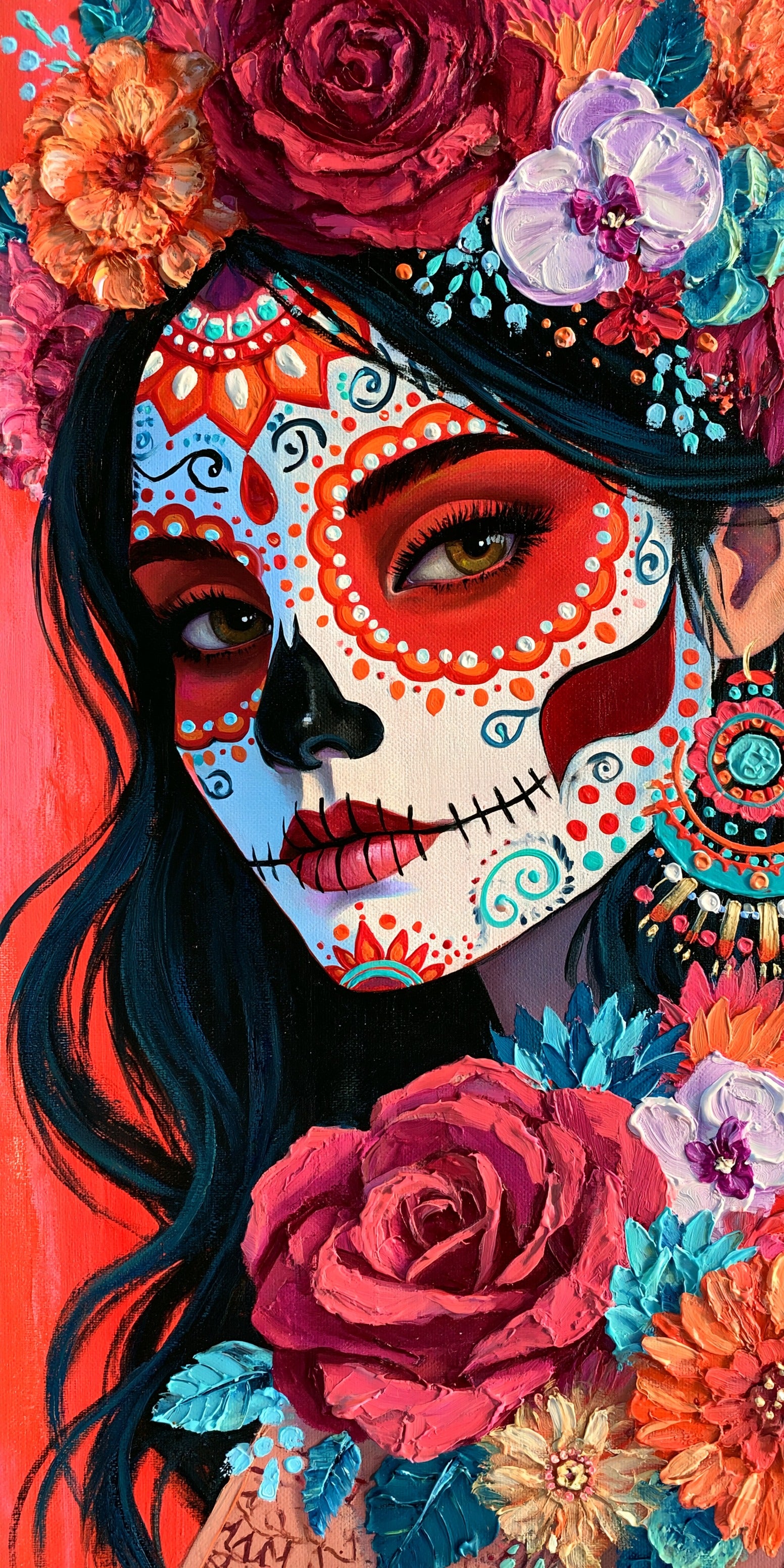 Rose Catrina Earrings | FW357