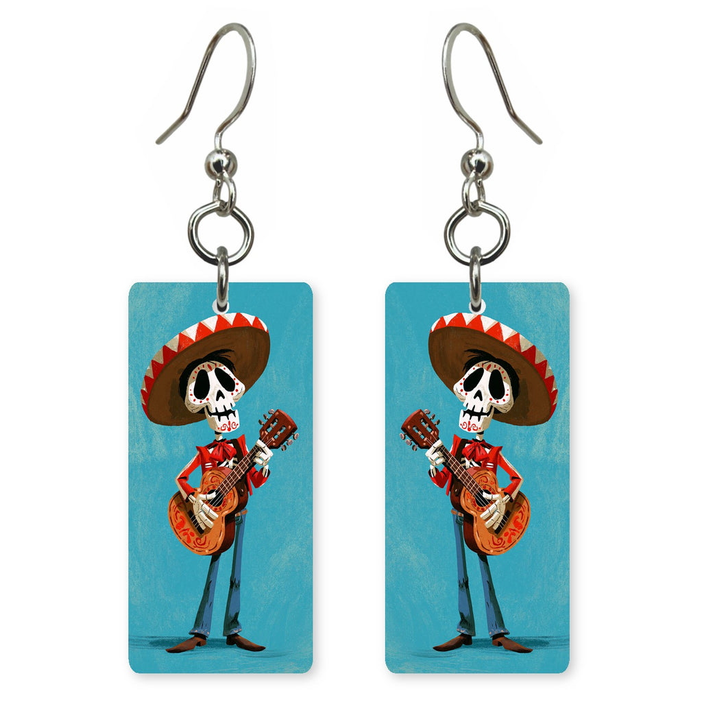 Mariachi Skeleton Earrings | FW360