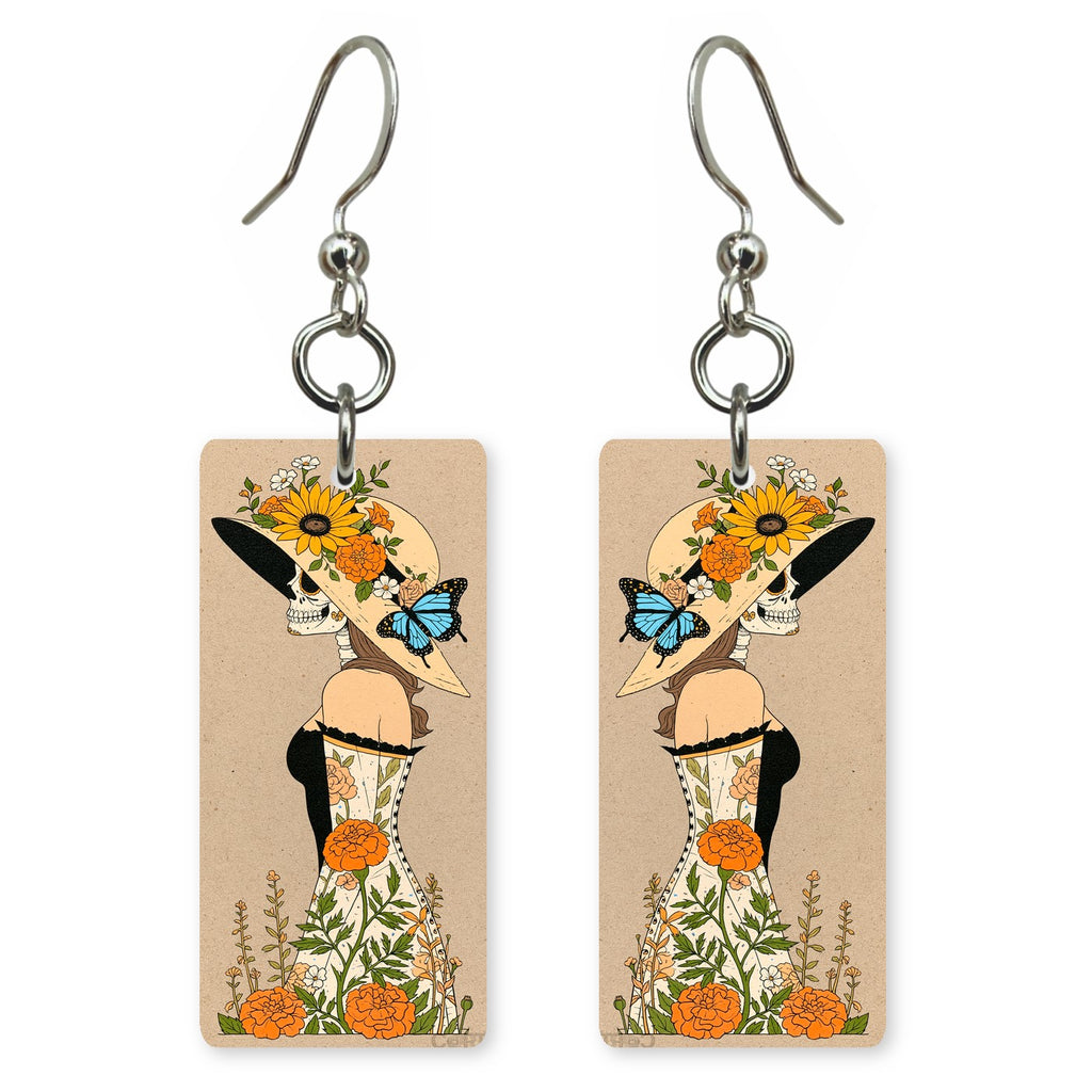 Garden Catrina Earrings | FW367