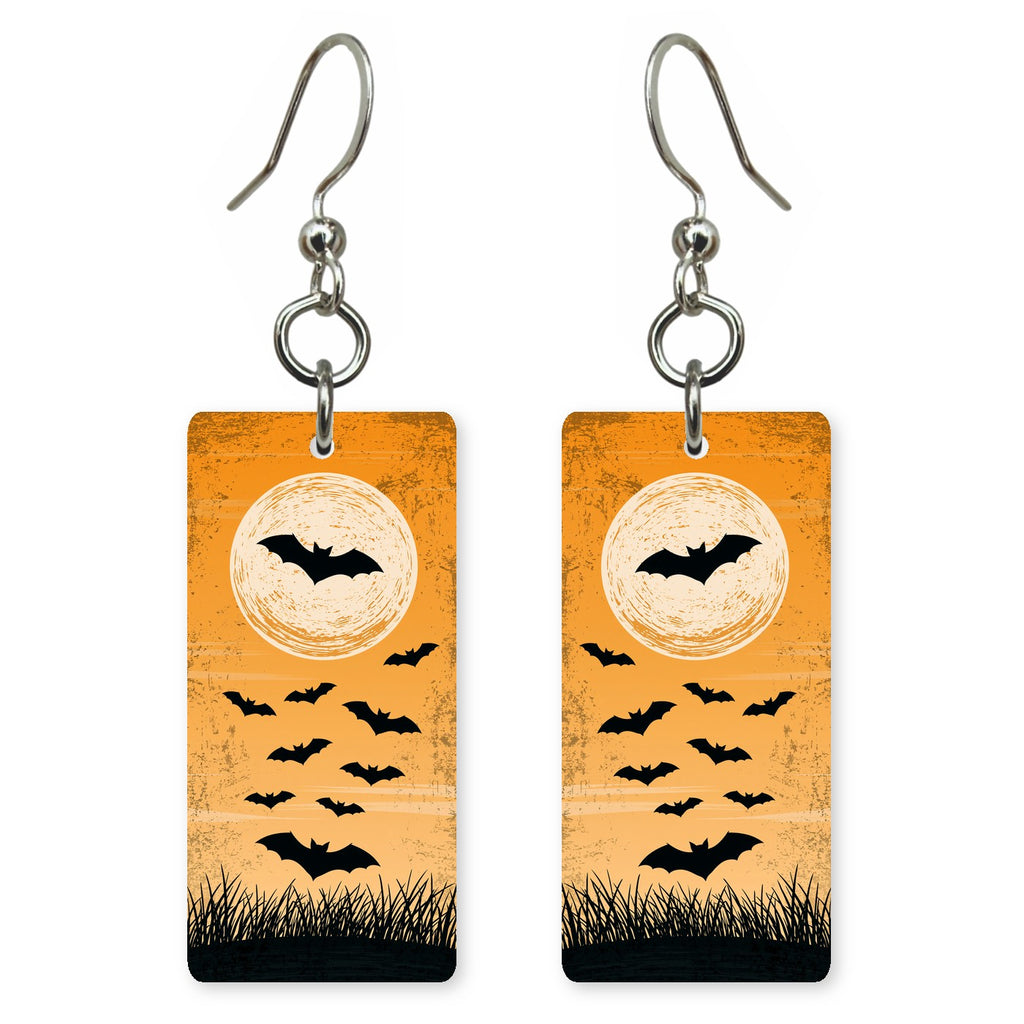 Bat Spiral Earrings | FW370