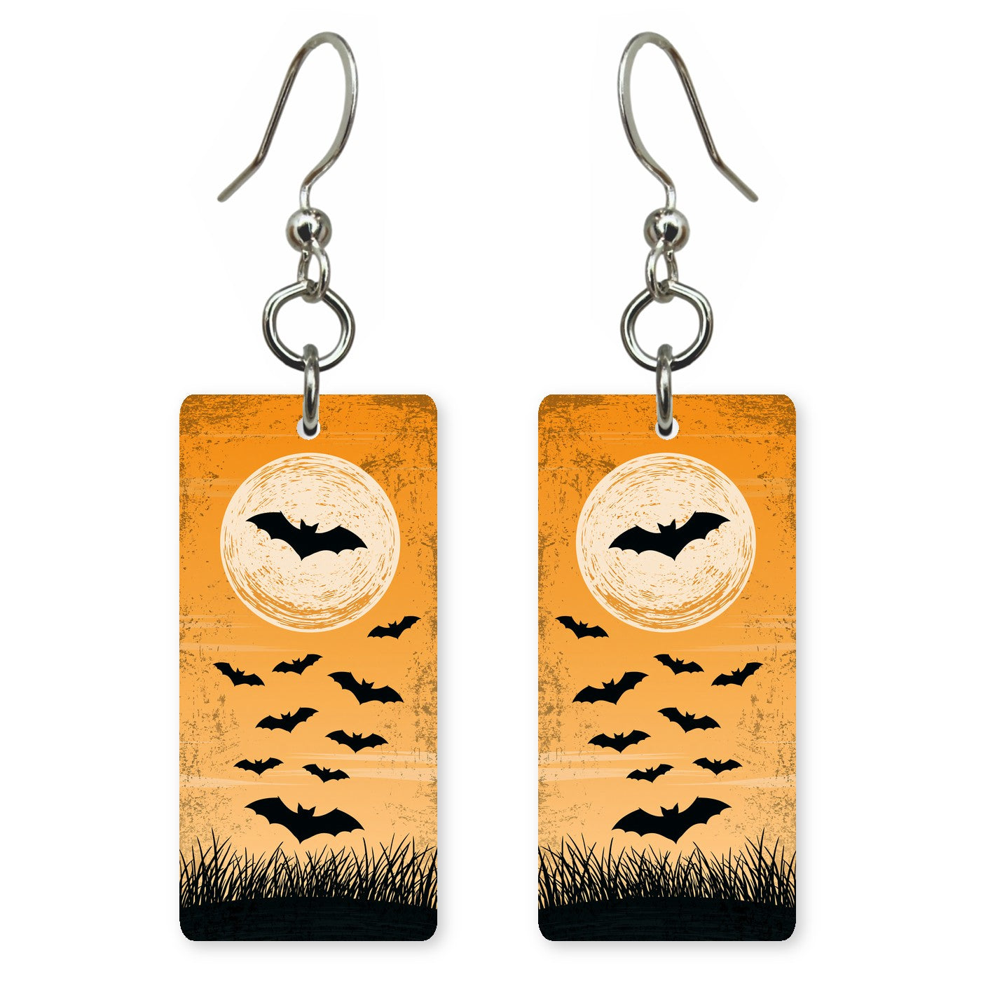 Bat Spiral Earrings | FW370