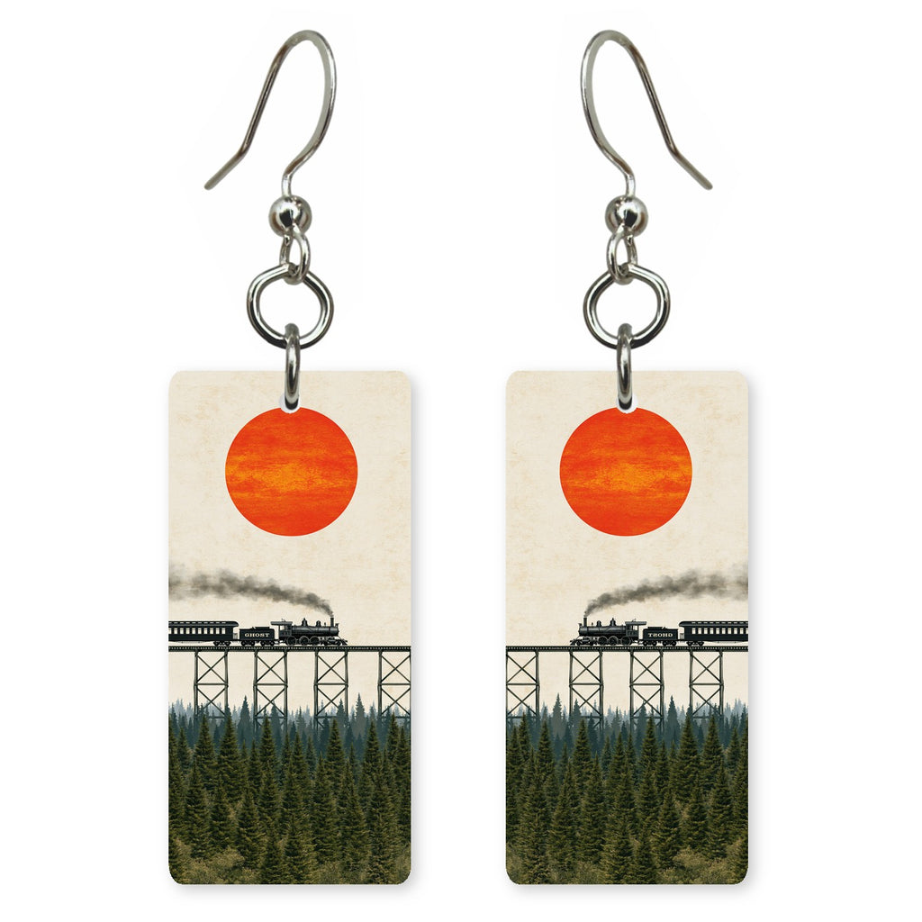 Ghost Train Earrings | FW371