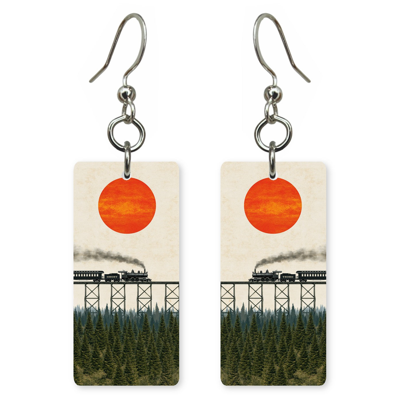 Ghost Train Earrings | FW371