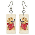 Bandana Retriever Earrings | FW375