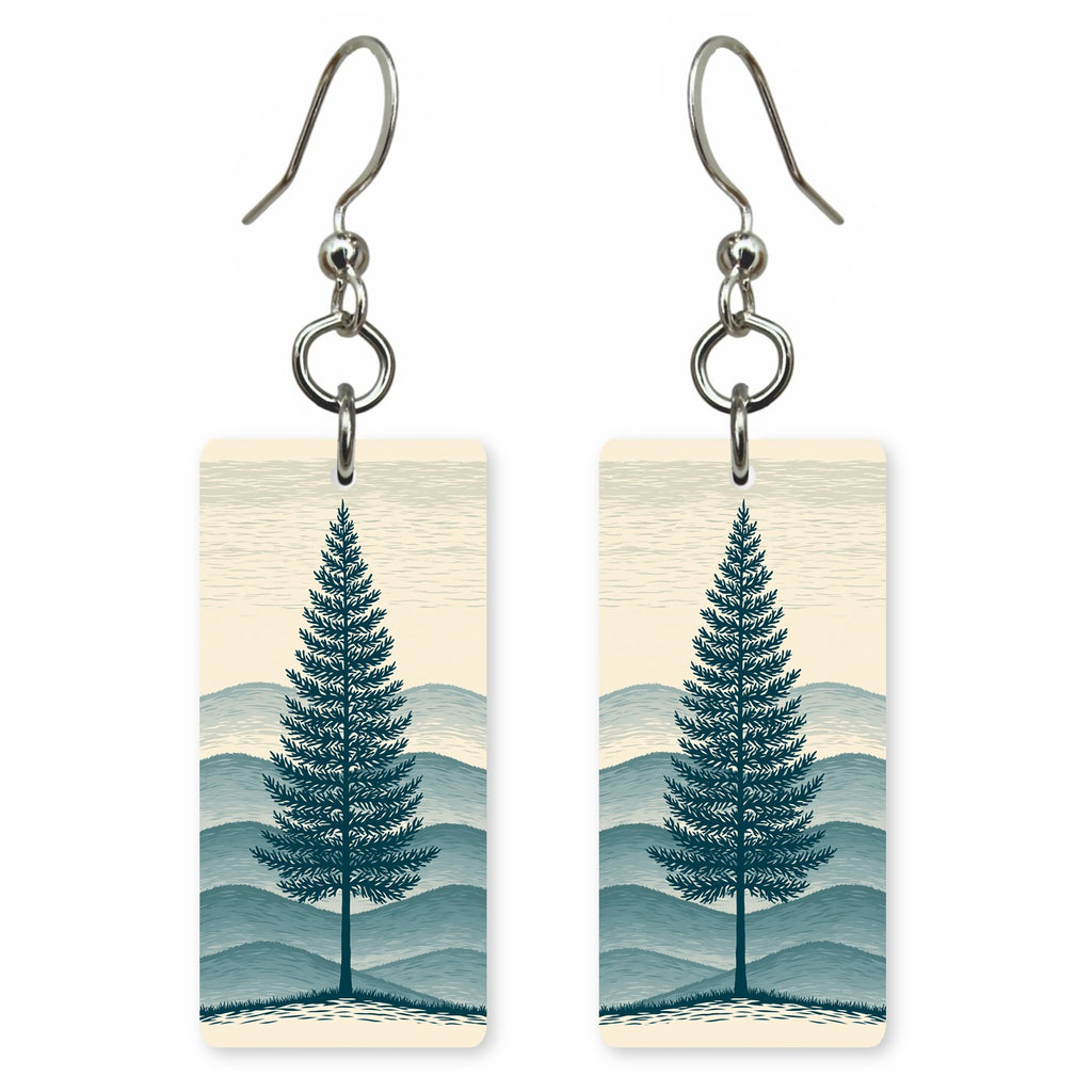 Smoky Pine Earrings | FW376