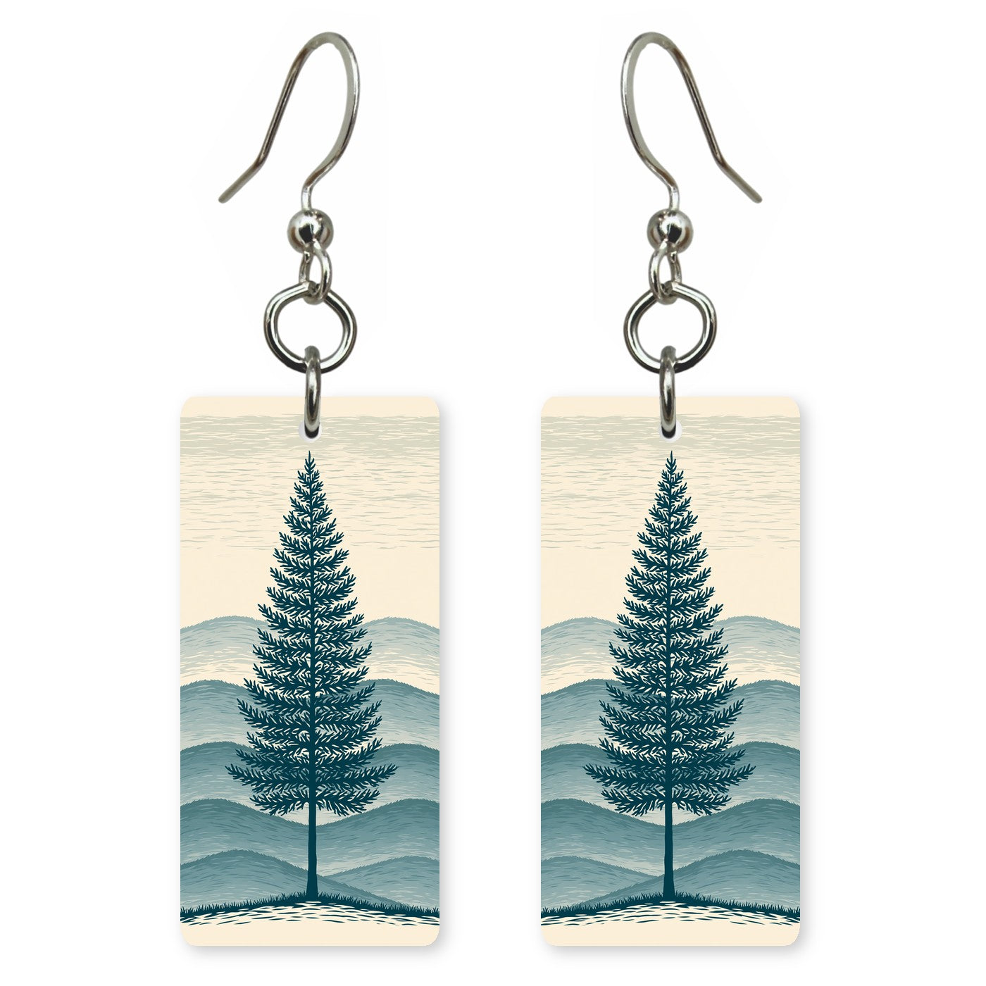 Smoky Pine Earrings | FW376