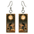 Deco Raven Earrings | FW379