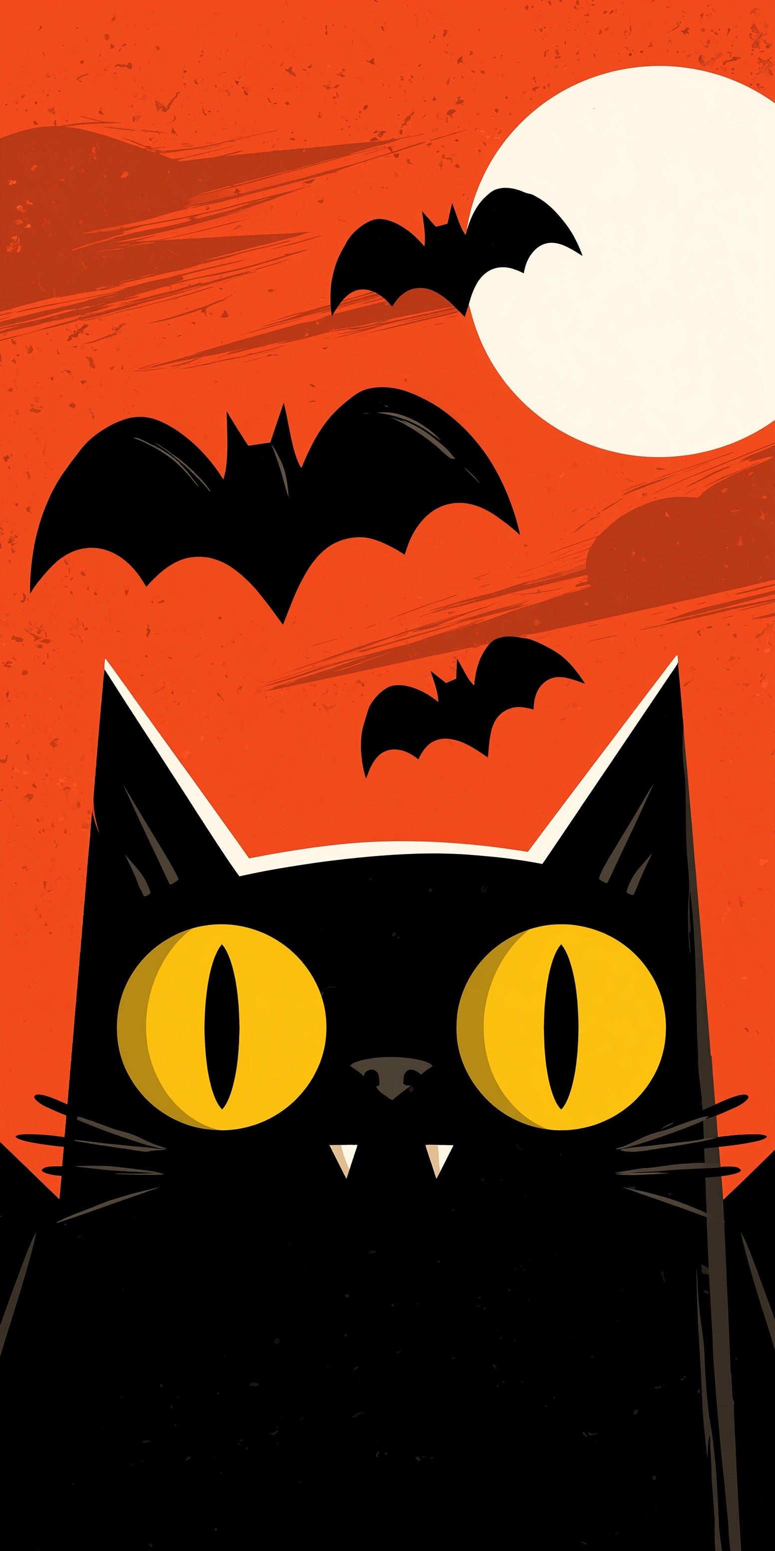 Bat Cat Earrings | FW380