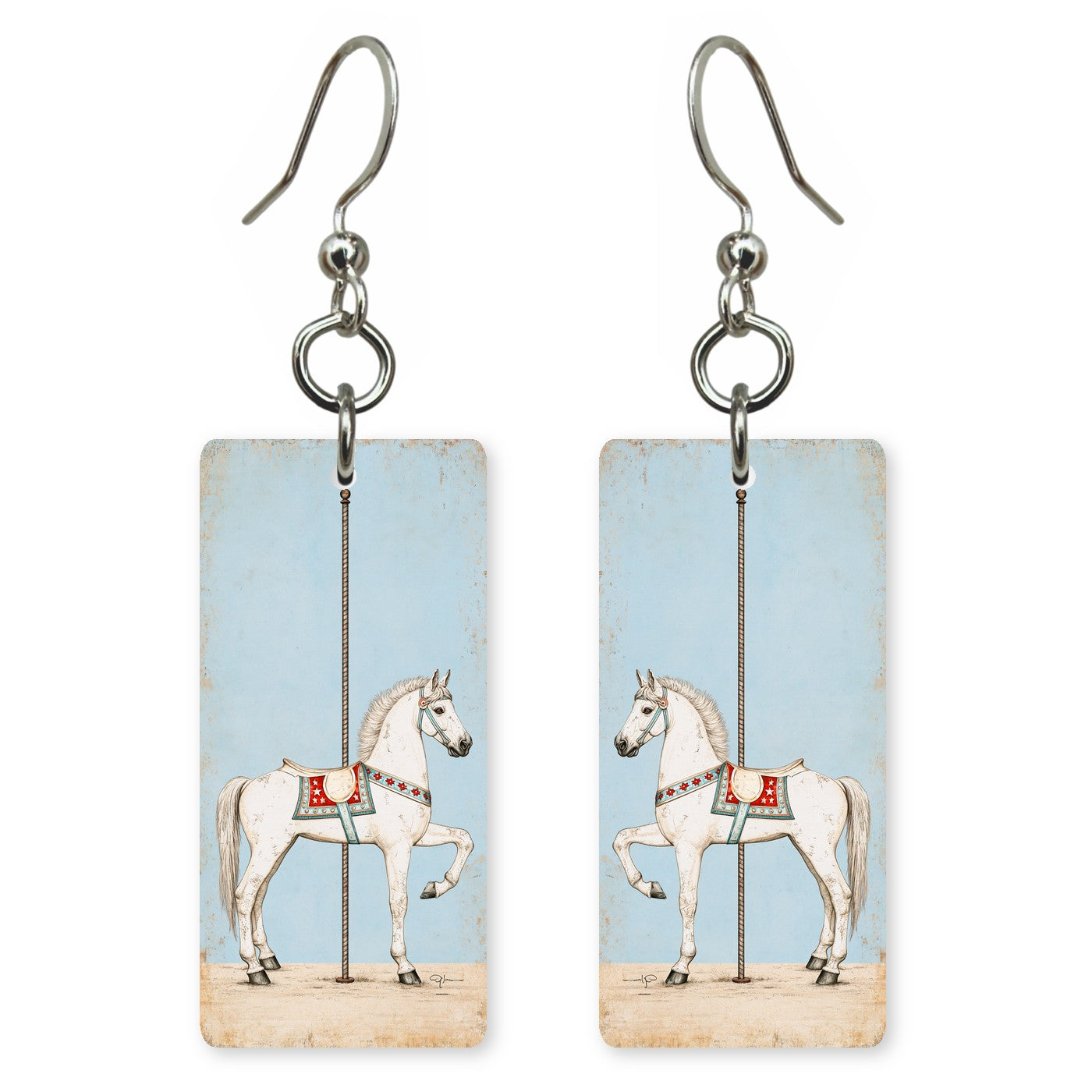 Carousel Horse Earrings | FW382
