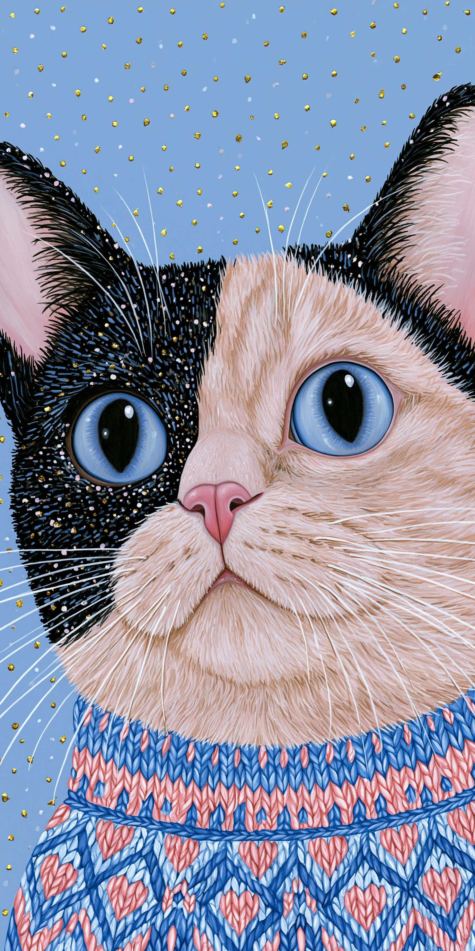 Sweater Cat Earrings | FW387
