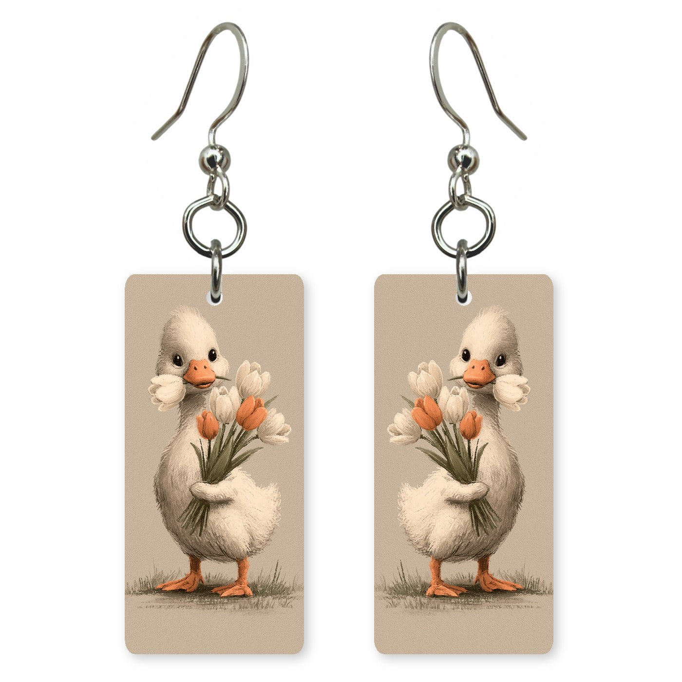 Tulip Duckling Earrings | FW390