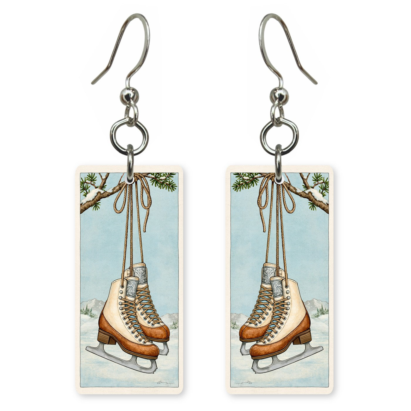 Winter Skates Earrings | FW393