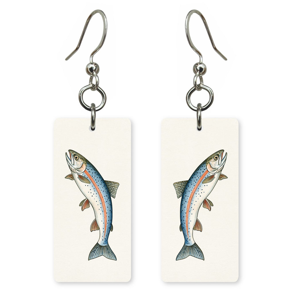Rainbow Trout Earrings | FW394