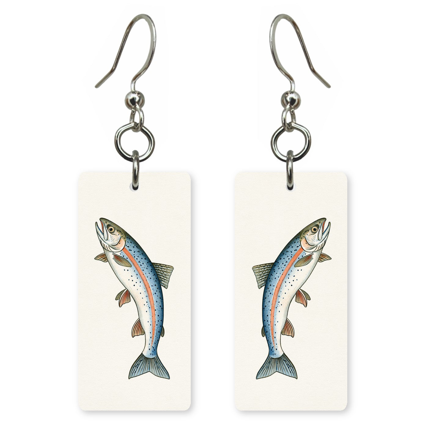 Rainbow Trout Earrings | FW394