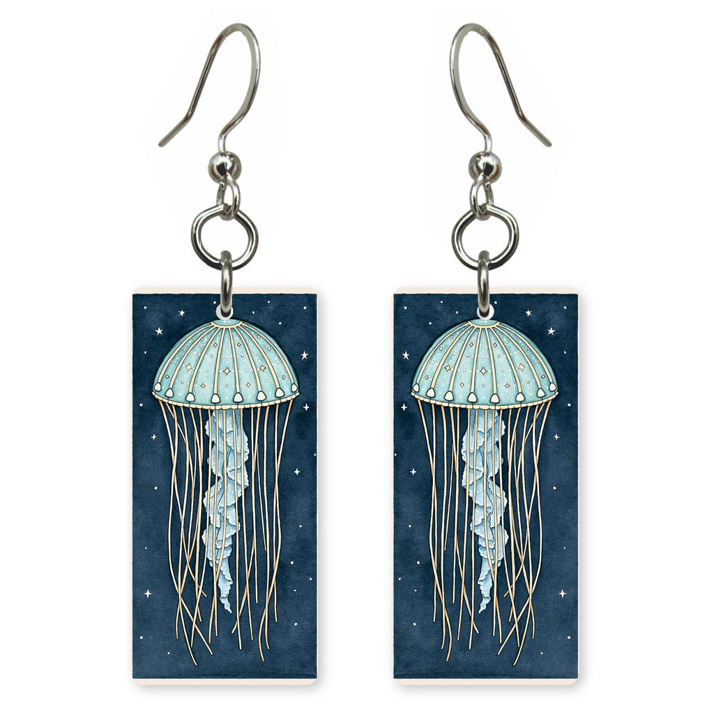 Moon Jellyfish Earrings | FW397