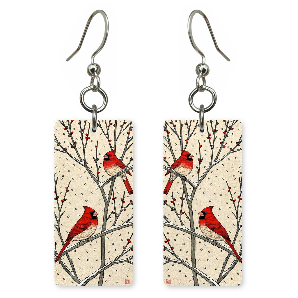 Cardinal Pair Earrings | FW400