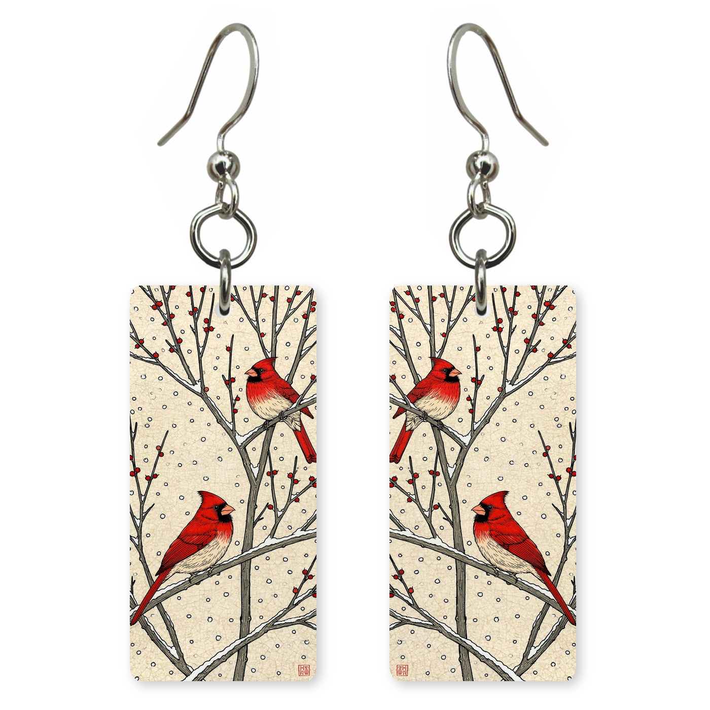 Cardinal Pair Earrings | FW400