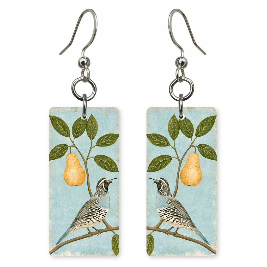 Partridge Pear Tree Earrings | FW402